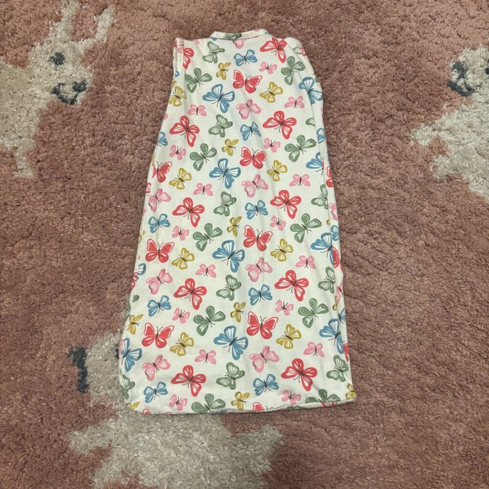 Touched by Nature Baby Organic Cotton Wearable Sleeping Bag Butterfly 0-6 Months - Picture 4 of 4